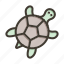 turtle, animal, sea, tortoise, ocean 