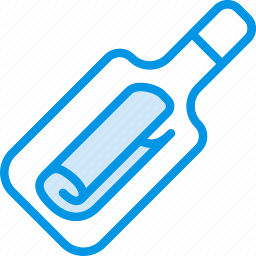 Bottle, message, ocean, sea, water icon - Download on Iconfinder