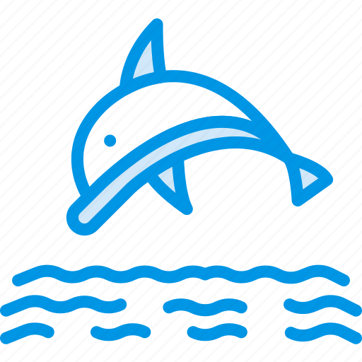 Dolphin, ocean, sea, water icon - Download on Iconfinder