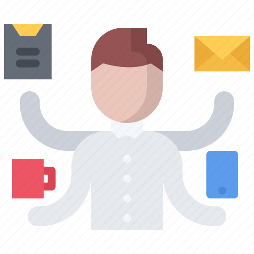 Business, corporation, job, multitasking, office, task, work icon - Download on Iconfinder