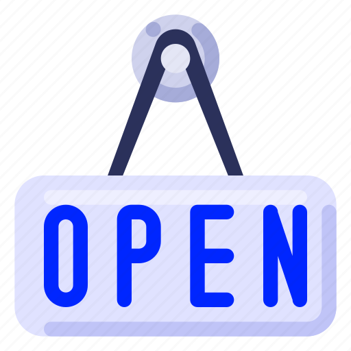 Business, commercial, job, office, open, sign, work icon - Download on Iconfinder