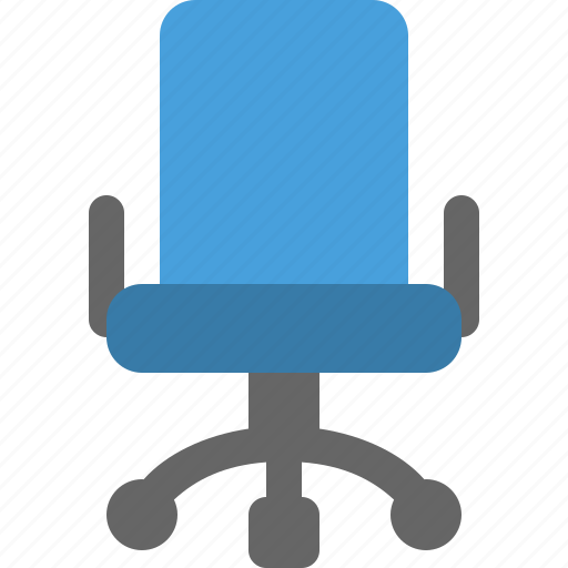 Chair, furniture, office, seat, work icon - Download on Iconfinder
