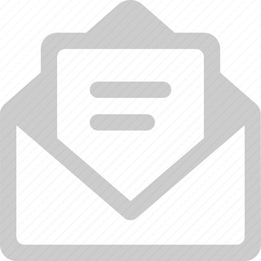 Communication, email, envelope, inbox, open icon - Download on Iconfinder