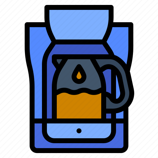 Brewing, coffee, drink, hot, maker icon - Download on Iconfinder
