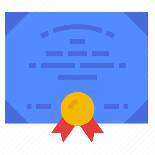 Certificate, diploma, office, qualification, verification icon - Download on Iconfinder