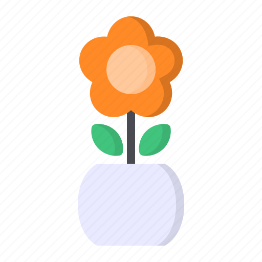 Decoration, flower, nature, plant, pot icon - Download on Iconfinder