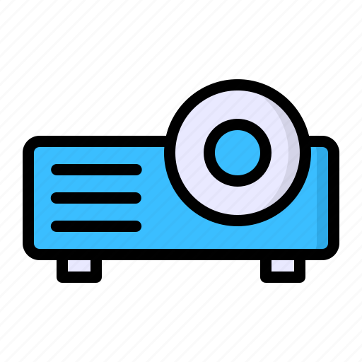 Electronic, presentation, projection, projector icon - Download on Iconfinder