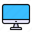 computer, desktop, display, monitor, screen, television, tv 