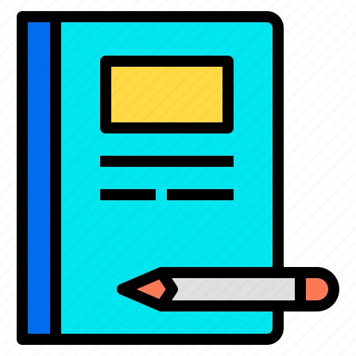 Book, document, education, note, office icon - Download on Iconfinder