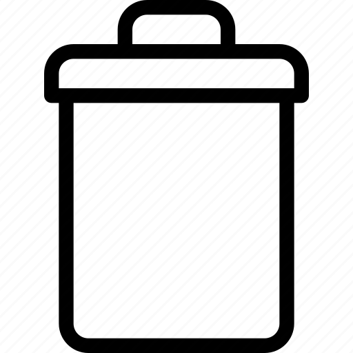 Bin, can, garbage, office, recycle, trash icon - Download on Iconfinder