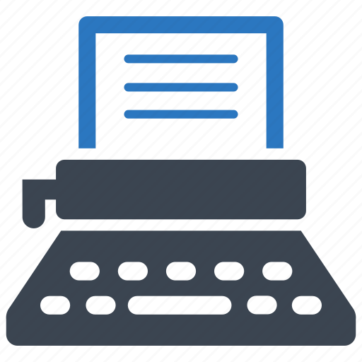Typewriter, typing machine icon - Download on Iconfinder