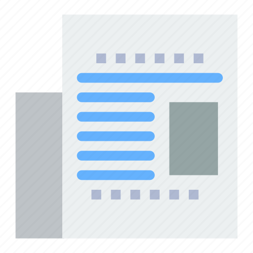Article, newspaper, office, read icon - Download on Iconfinder