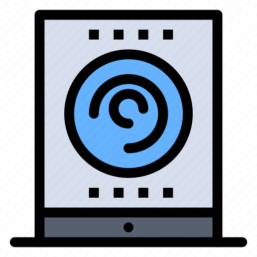 Office, radio, streaming, tablet icon - Download on Iconfinder