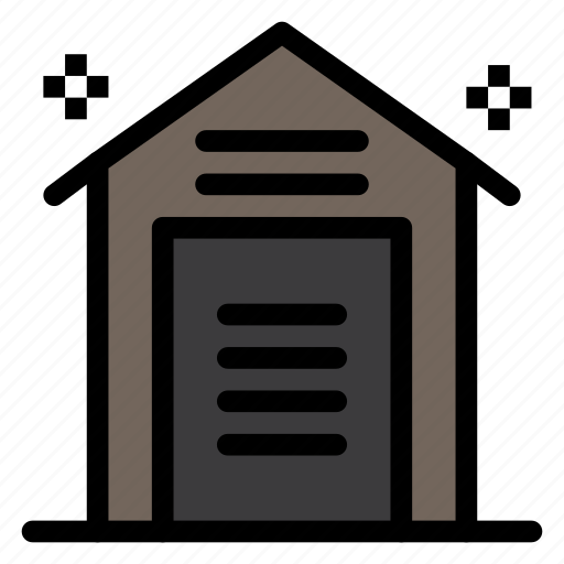 Commerce, e, shopping, storage, storehouse, warehouse icon - Download on Iconfinder