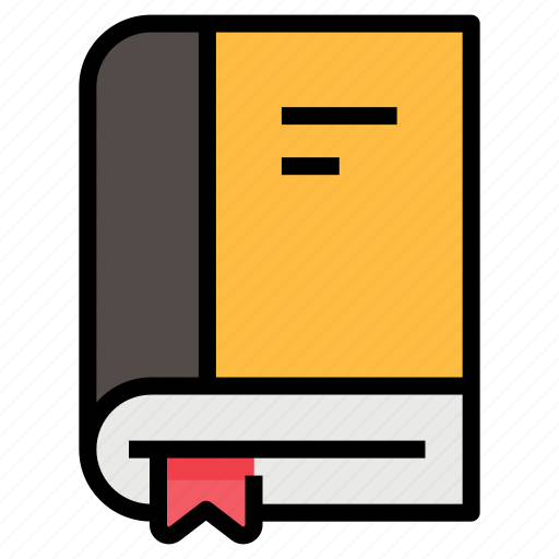 Office, book, bookmark, office material icon - Download on Iconfinder
