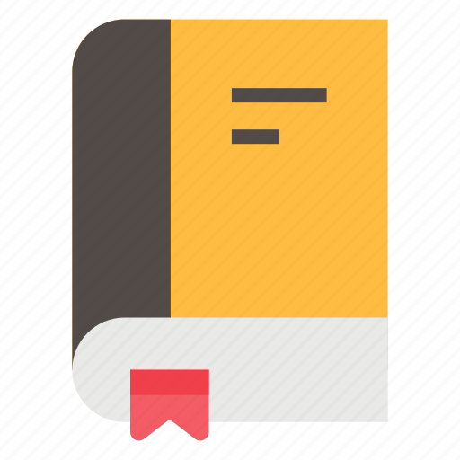 Office, book, bookmark, office material icon - Download on Iconfinder