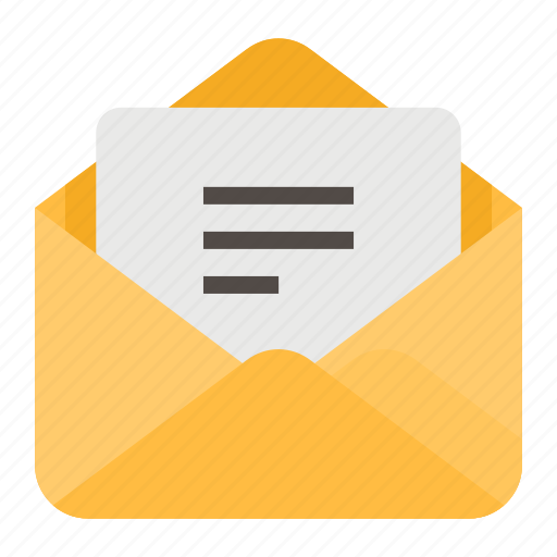 Office, envelope, message, mail, open icon - Download on Iconfinder