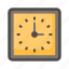 office, wall clock, clock, time, office material 