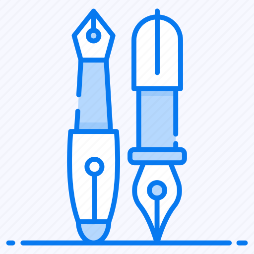 Dip pen, fountain pens, ink pen, stationery item, writing pens icon - Download on Iconfinder