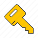 key, safety, security, unlock