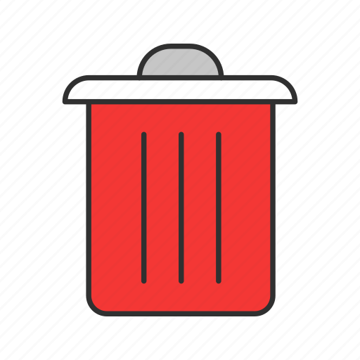 Bin, delete, erase, trash icon - Download on Iconfinder