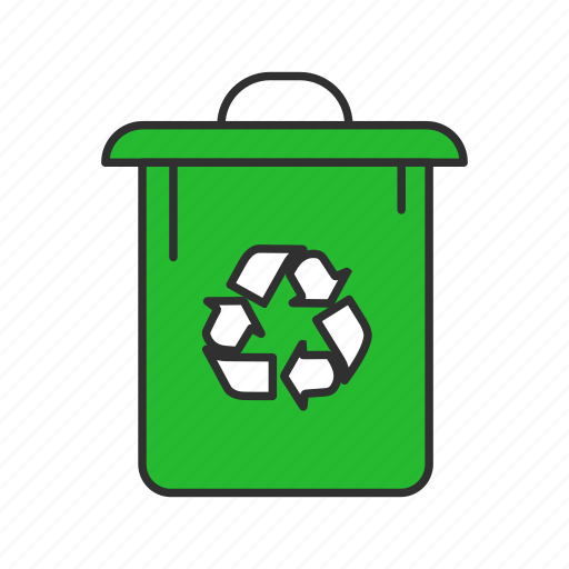 Bin, recycle, recycle bin, trash can icon - Download on Iconfinder