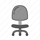 chair, management, office, office chair