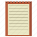 notepad, document, clipboard, paper, file