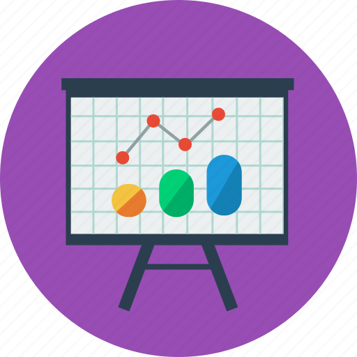 Office, presentation, chart, graph, statistics icon - Download on Iconfinder