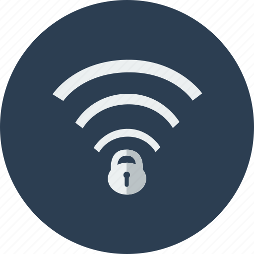 Protection, secured, security, wifi, lock, safe, shield icon - Download on Iconfinder