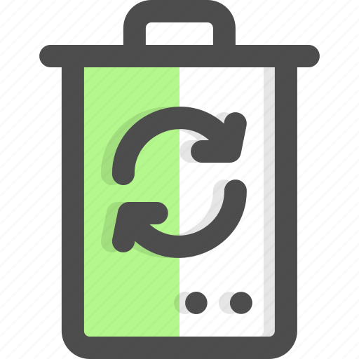 Bin, can, delete, garbage, rubbish, stationary, trash icon - Download on Iconfinder