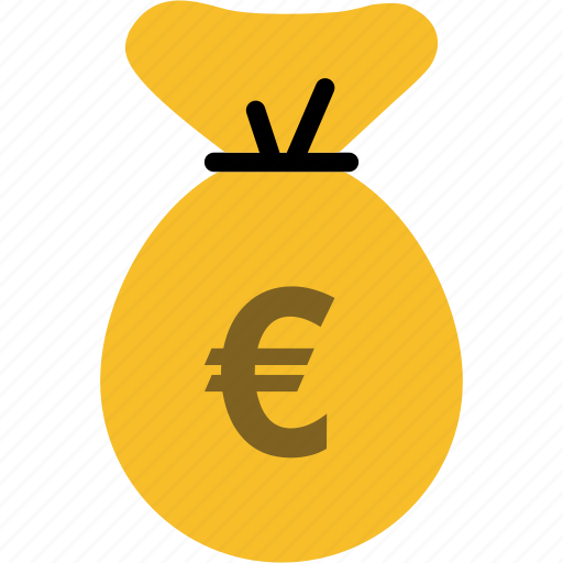 Bag, euro, bank, cash, currency, finance, payment icon - Download on Iconfinder