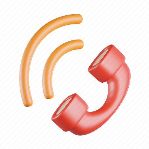 Telephone, landline, mobile, communication, call, phone, talk 3D illustration - Download on Iconfinder