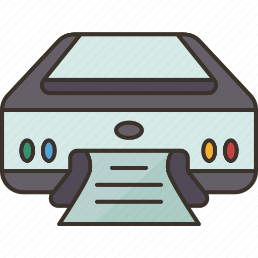 Printer, scanner, photocopy, document, paperwork icon - Download on Iconfinder