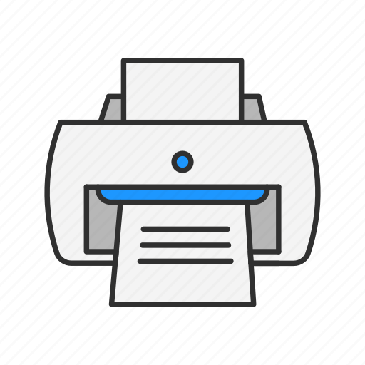bredde fax Afsnit Computer, print, printer, scanner icon - Download on Iconfinder