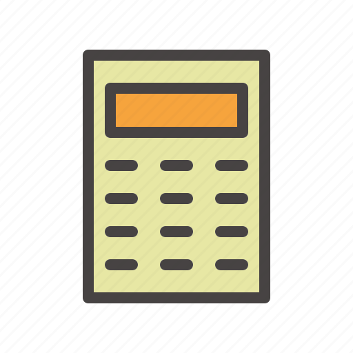 Calculator, finance, mathematics icon, numbers icon, office, stationery icon icon - Download on Iconfinder