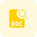 file, doc, search, office, files