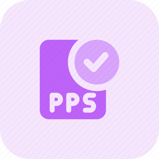 File, pps, check, office, files icon - Download on Iconfinder