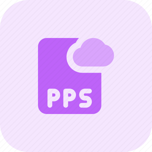 File, pps, cloud, office, files icon - Download on Iconfinder