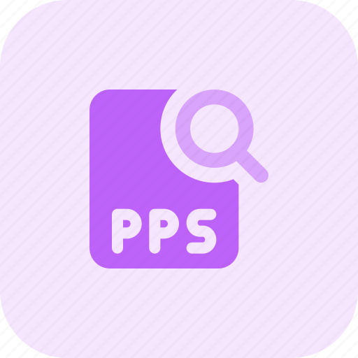 File, pps, search, office, files icon - Download on Iconfinder