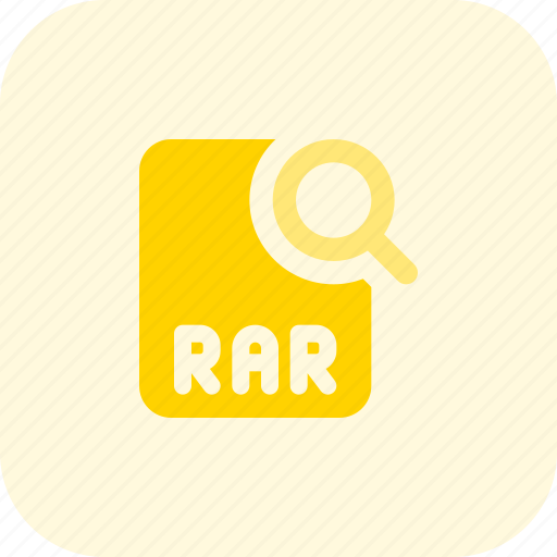 File, rar, search, office, files icon - Download on Iconfinder