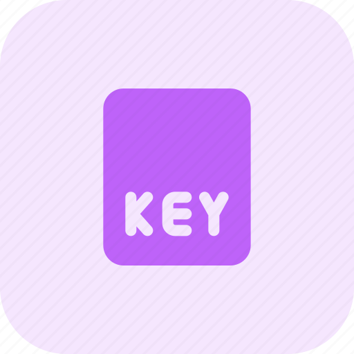 Key, file, office, files icon - Download on Iconfinder