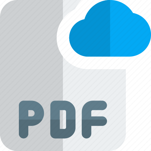 File, pdf, cloud, office, files icon - Download on Iconfinder