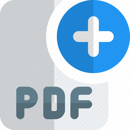 File, pdf, plus, office, files icon - Download on Iconfinder