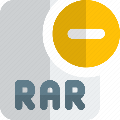 File, rar, minus, office, files icon - Download on Iconfinder