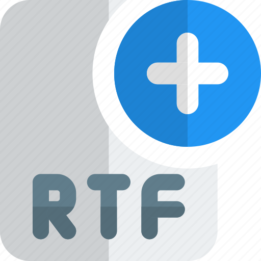 File, rtf, plus, office, files icon - Download on Iconfinder