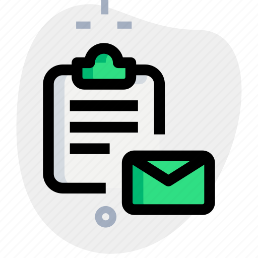 Clipboard, email, office, files icon - Download on Iconfinder