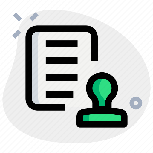 File, and, stamp, office, files icon - Download on Iconfinder
