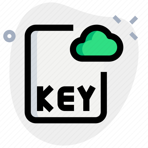 File, key, cloud, office, files icon - Download on Iconfinder