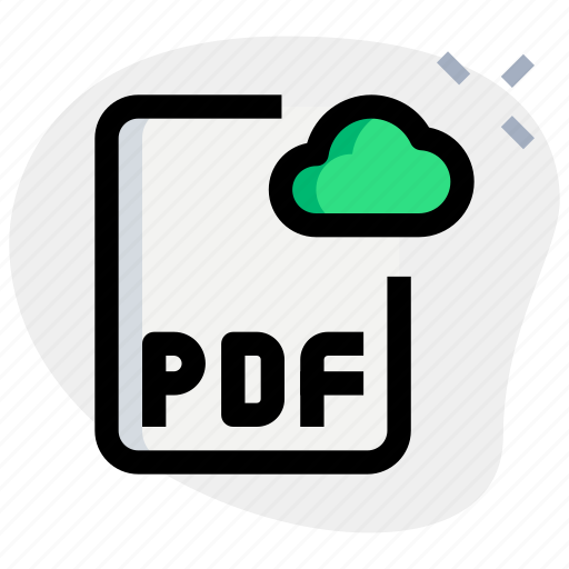 File, pdf, cloud, office, files icon - Download on Iconfinder
